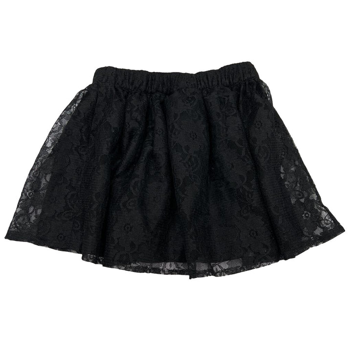 Elastic Waist Lace Skirt