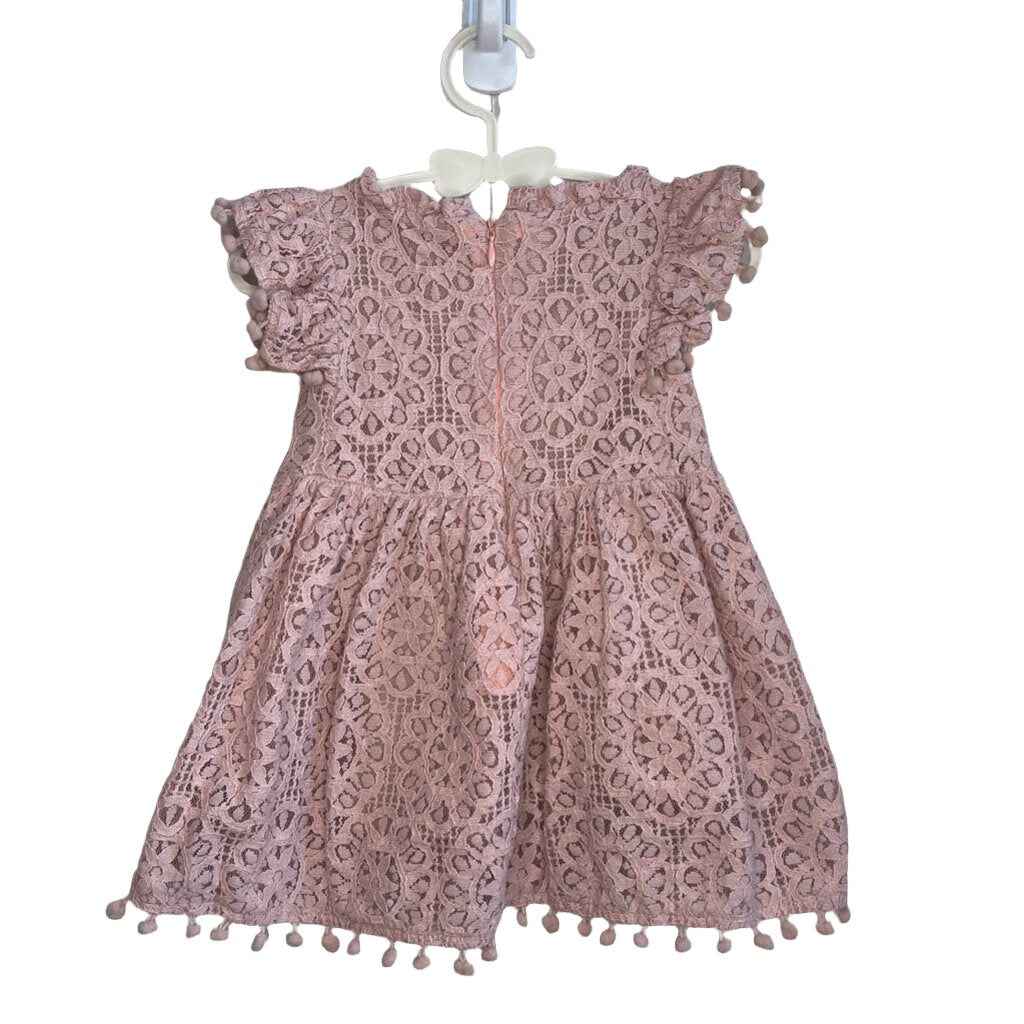 Sleeveless Eyelet Dress