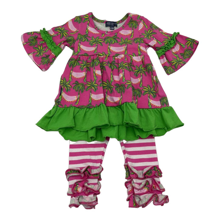 2 PC Top/Bloomers w/Ruffles