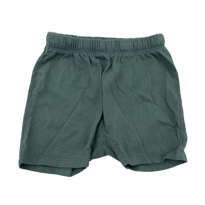 Elastic Waist Cotton Shorts