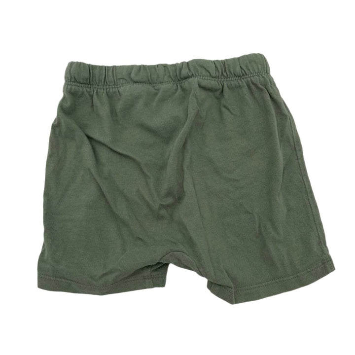 Elastic Waist Cotton Shorts