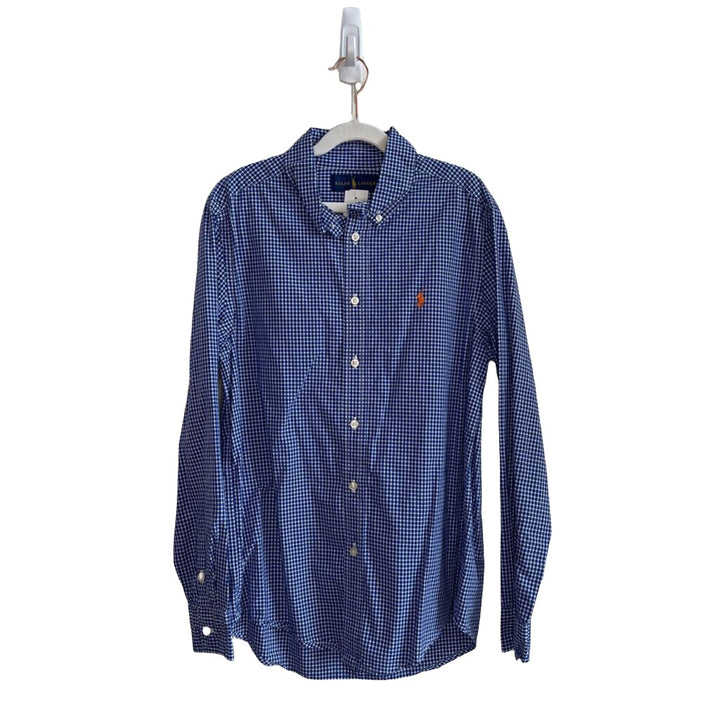 LS Collared Button Up / Checkered