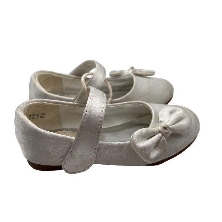 Satin Mary Janes w/Bow