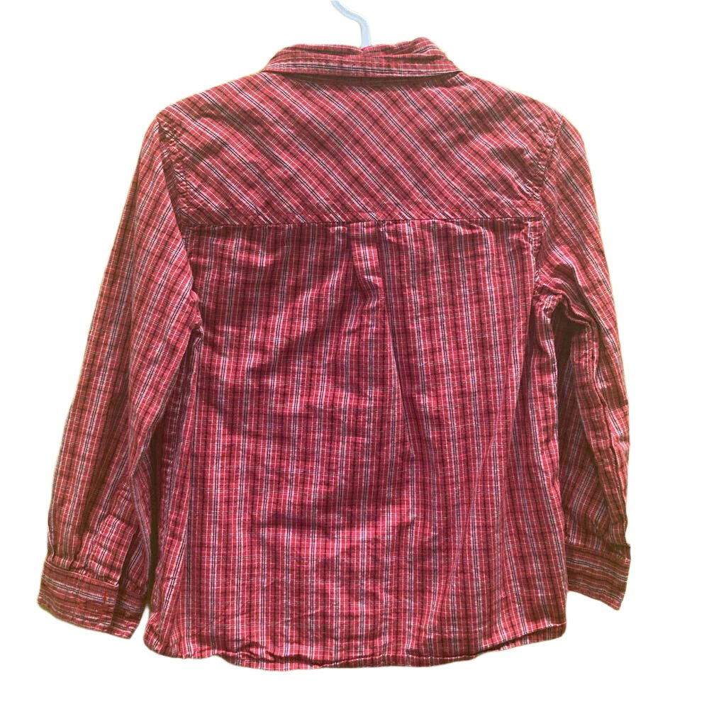 LS Collared Button Up / Checkered