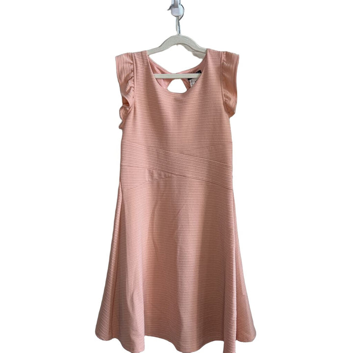 Ruffle sleeve Dress