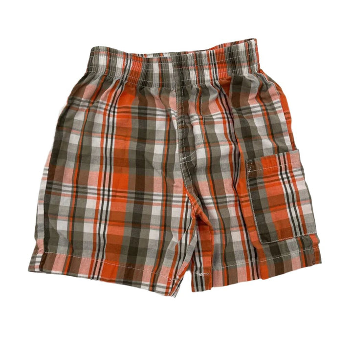 Elastic Waist Shorts / Checkered