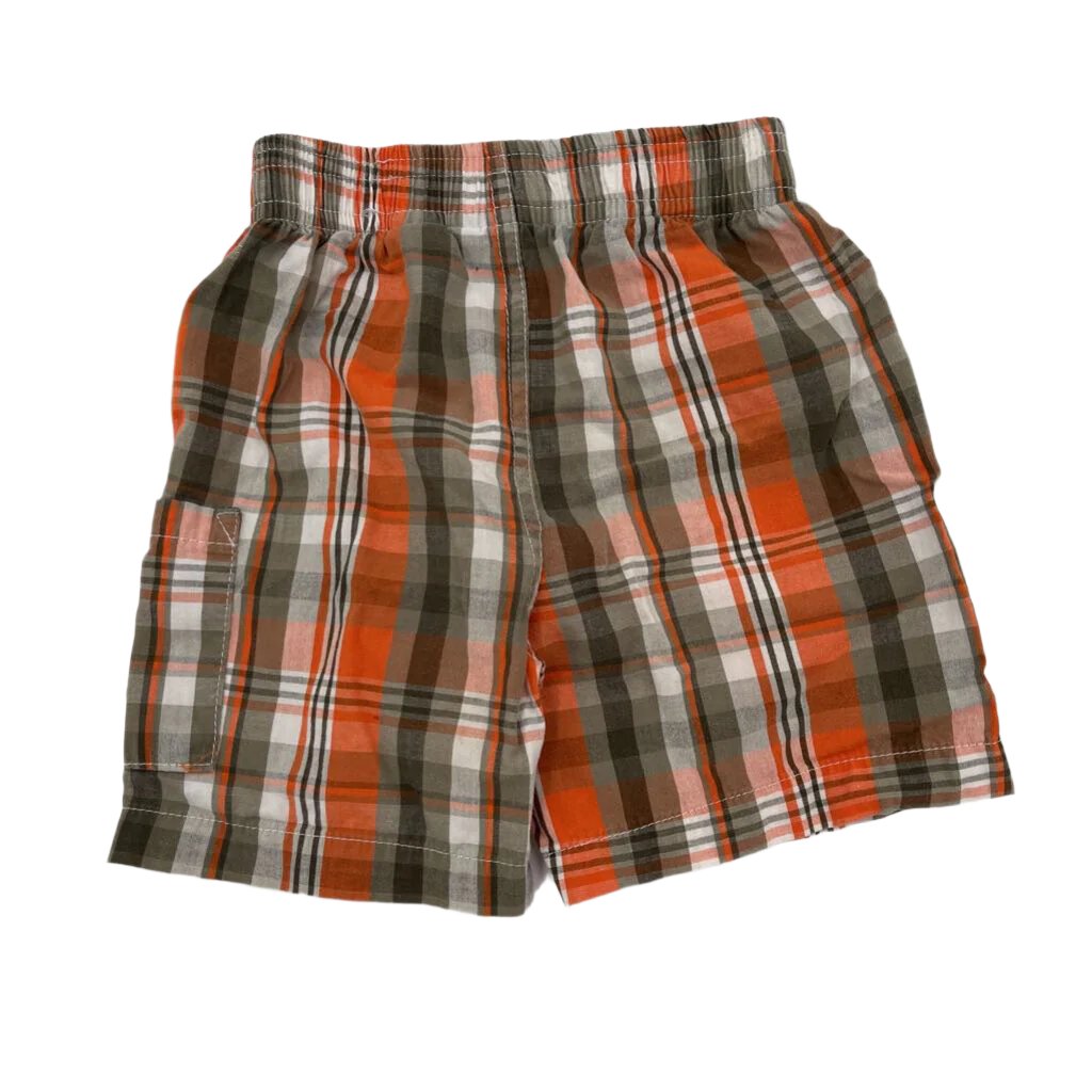 Elastic Waist Shorts / Checkered