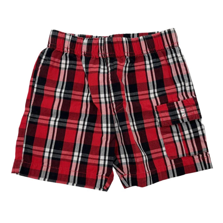 Elastic Waist Shorts / Checkered