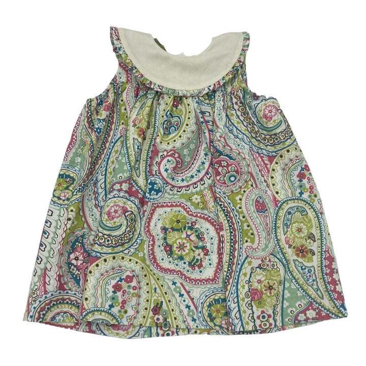 Sleeveless Dress / Peter Pan Collar