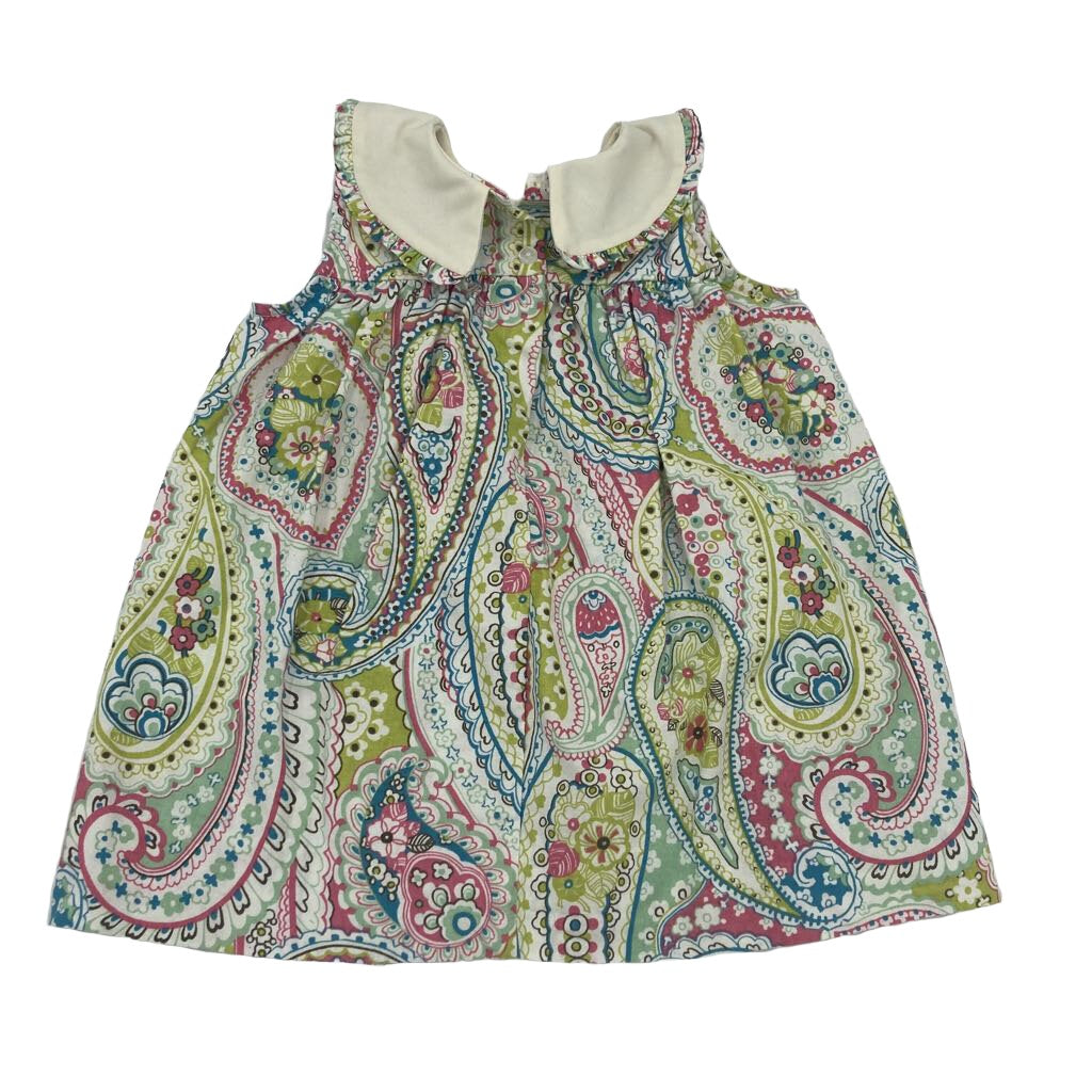 Sleeveless Dress / Peter Pan Collar
