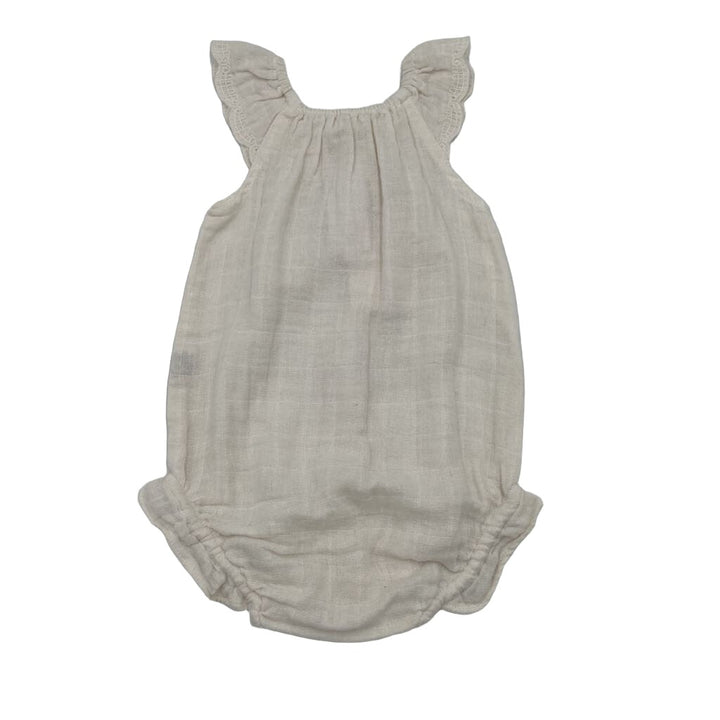 Sleeveless Muslin Romper