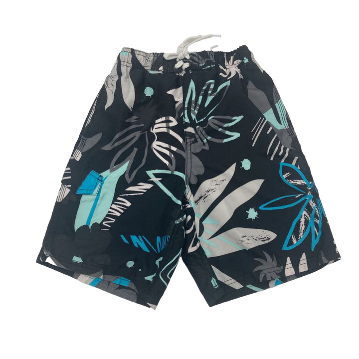 Swim Trunks / Flower Pattern