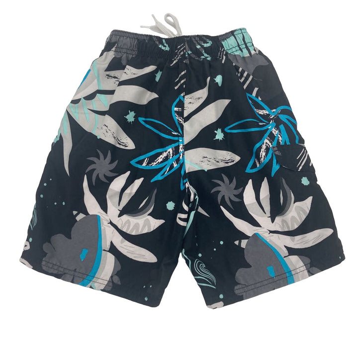 Swim Trunks / Flower Pattern