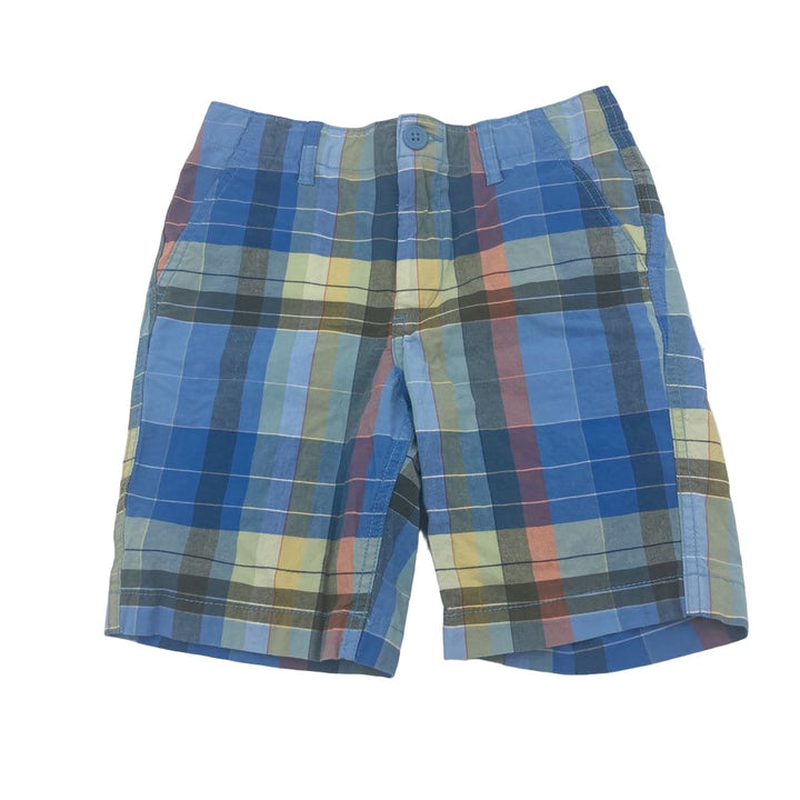 Adjustable Waist Shorts / Checkered