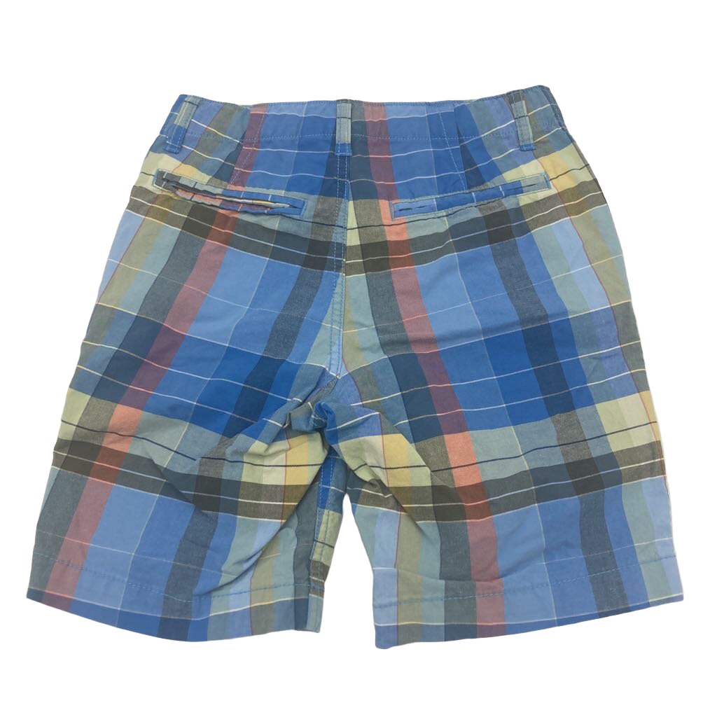 Adjustable Waist Shorts / Checkered