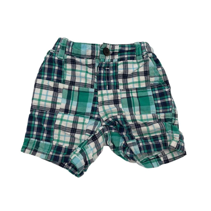 Pull On Shorts - Plaid