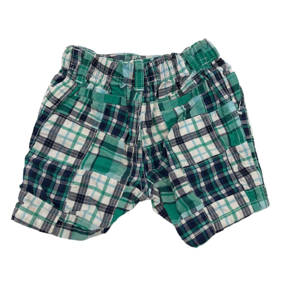 Pull On Shorts - Plaid