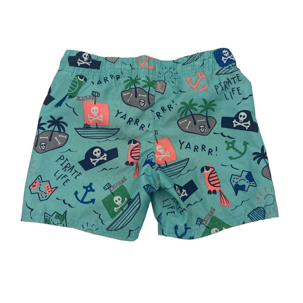 Swim Trunks - Pirate Life