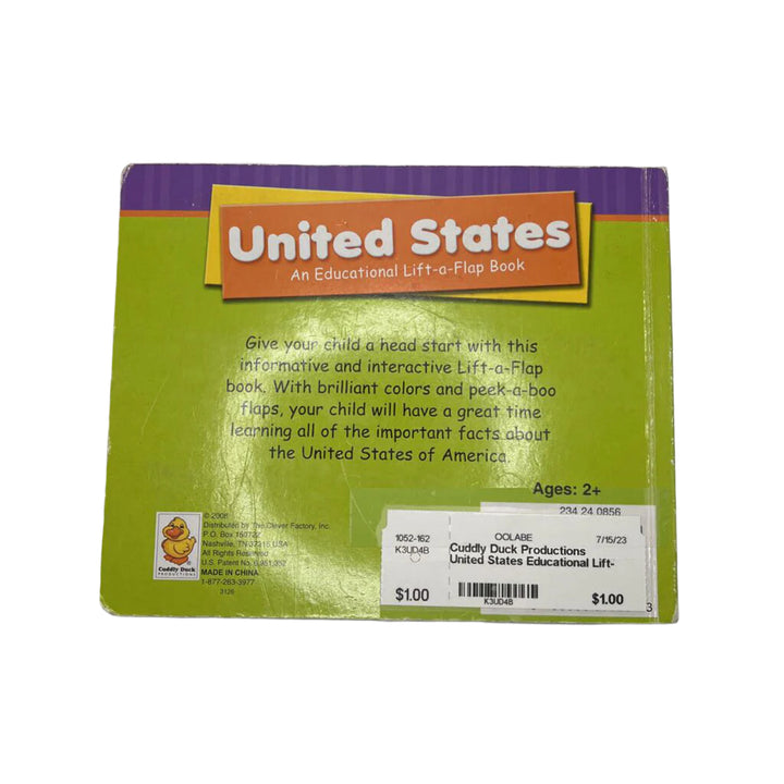 United States Educational Lift-A-Flap Book