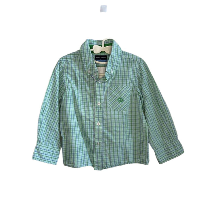 LS Collared Button Up / Checkered