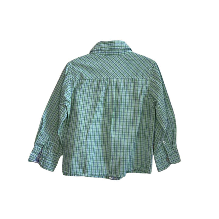 LS Collared Button Up / Checkered