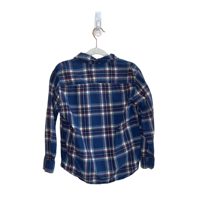 LS Checkered Button Up