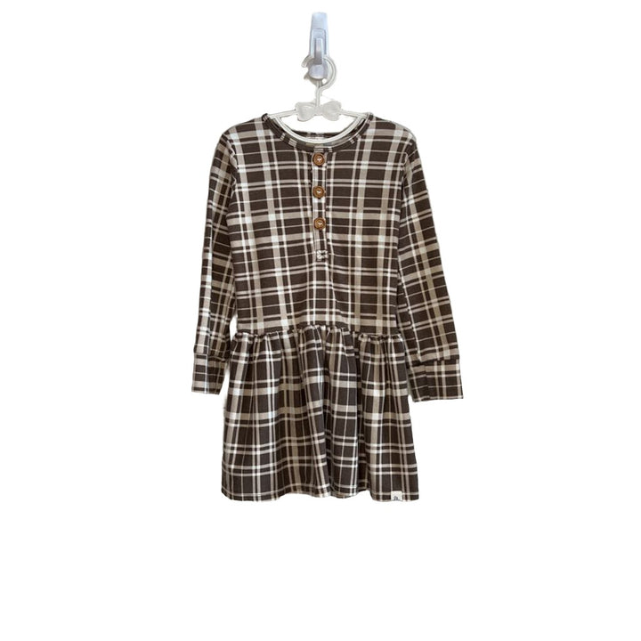 LS Checkered Dress