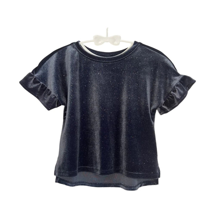 SS Velvet Shirt / Glittery