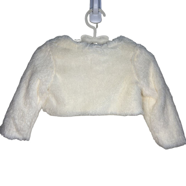 LS Faux Fur Shrug