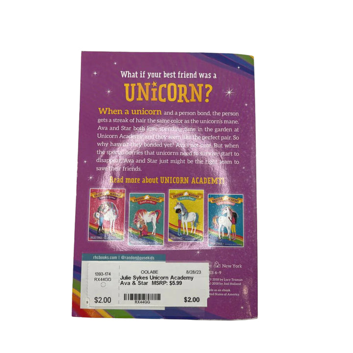 Unicorn Academy Ava & Star