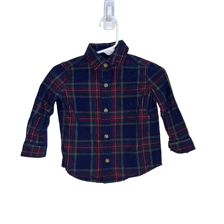 Button Up Collared Shirt