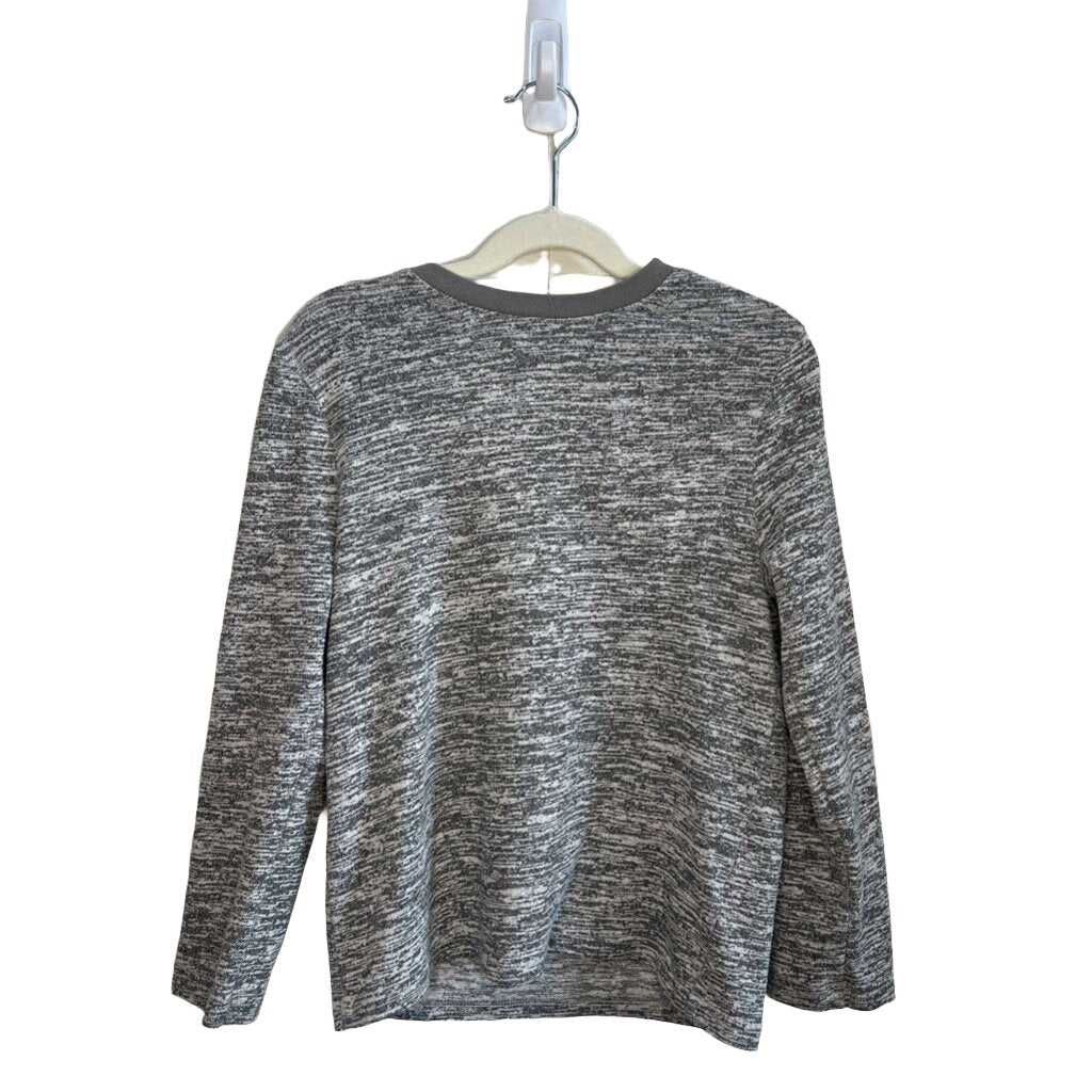 LS Shirt / Dark Grey Collar