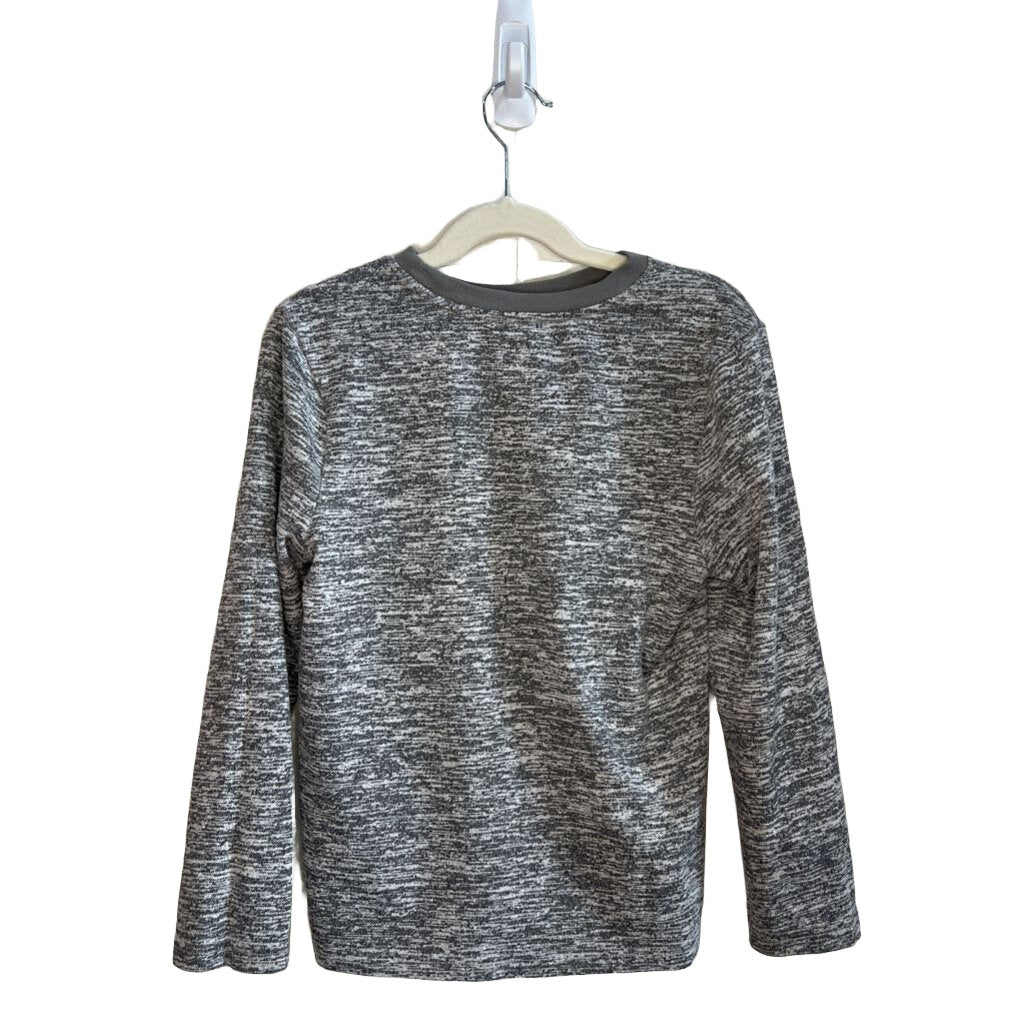 LS Shirt / Dark Grey Collar