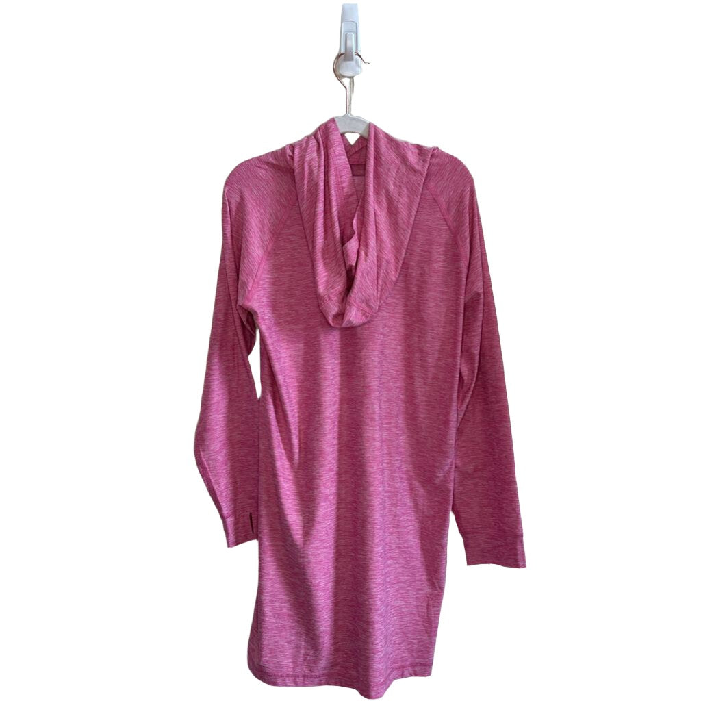 LS Hooded Sweatshirt Dress