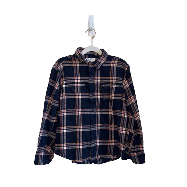 LS Button Up Flannel Shirt