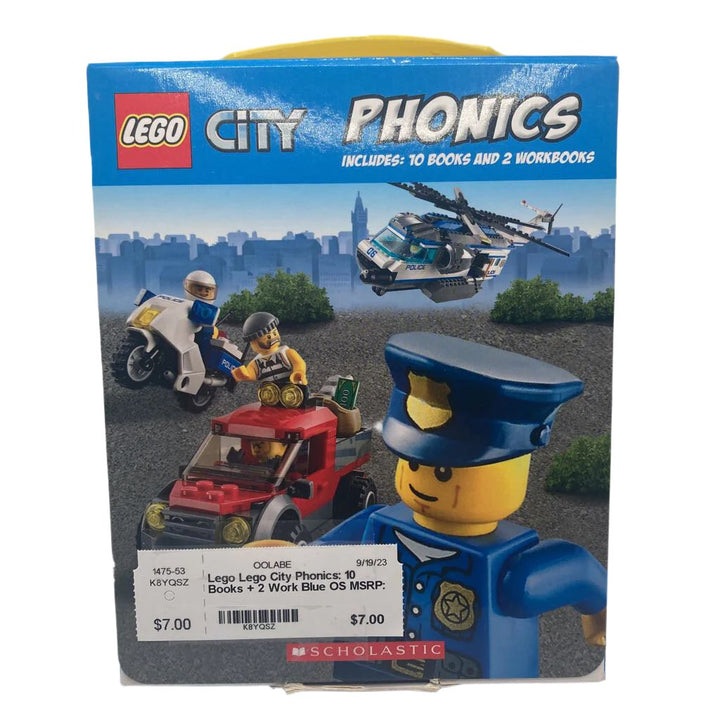 Lego City Phonics: 10 Books + 2 Work