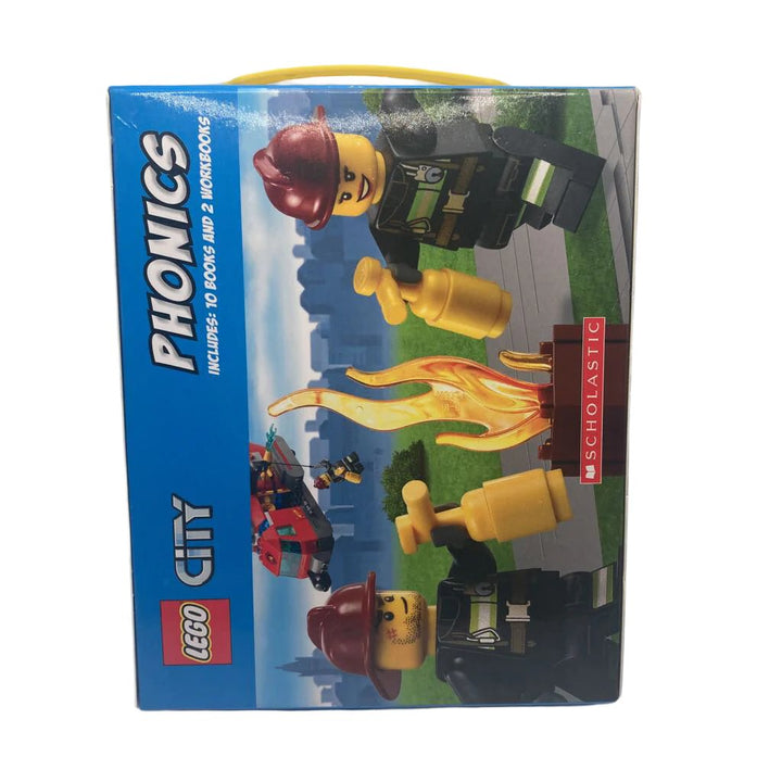 Lego City Phonics: 10 Books + 2 Work