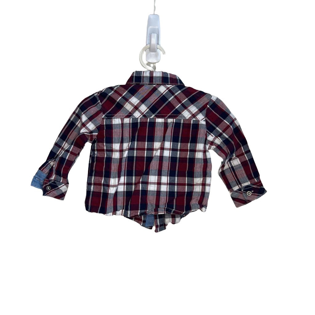 LS Collared Onesie