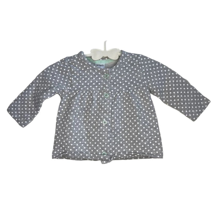LS Button Shirt / Dots