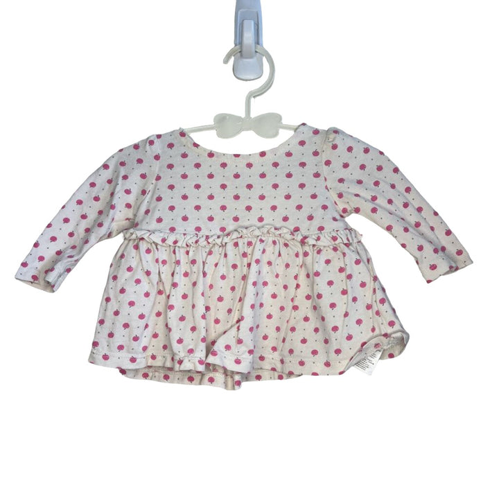 LS Shirt / Skirt Botton w Apples