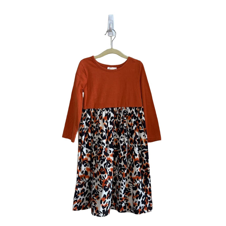 LS Print Dress