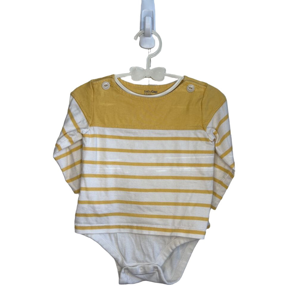 LS Striped Onesie