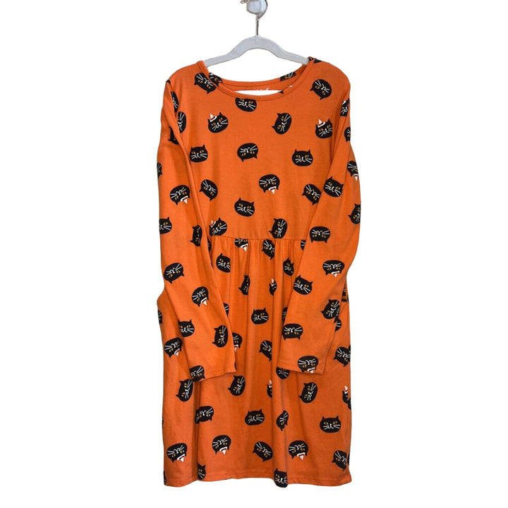 LS Black Cat Dress