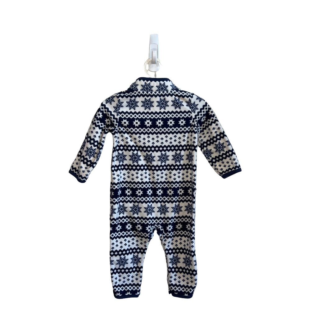 Fleece Snowflake Romper