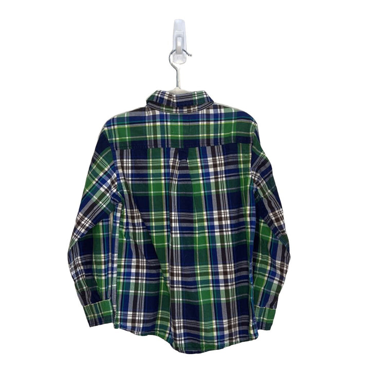 LS Checkered Collared Button Down