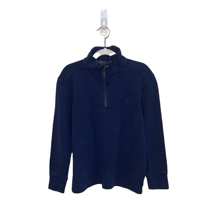 LS Qtr Zip Pullover Sweater
