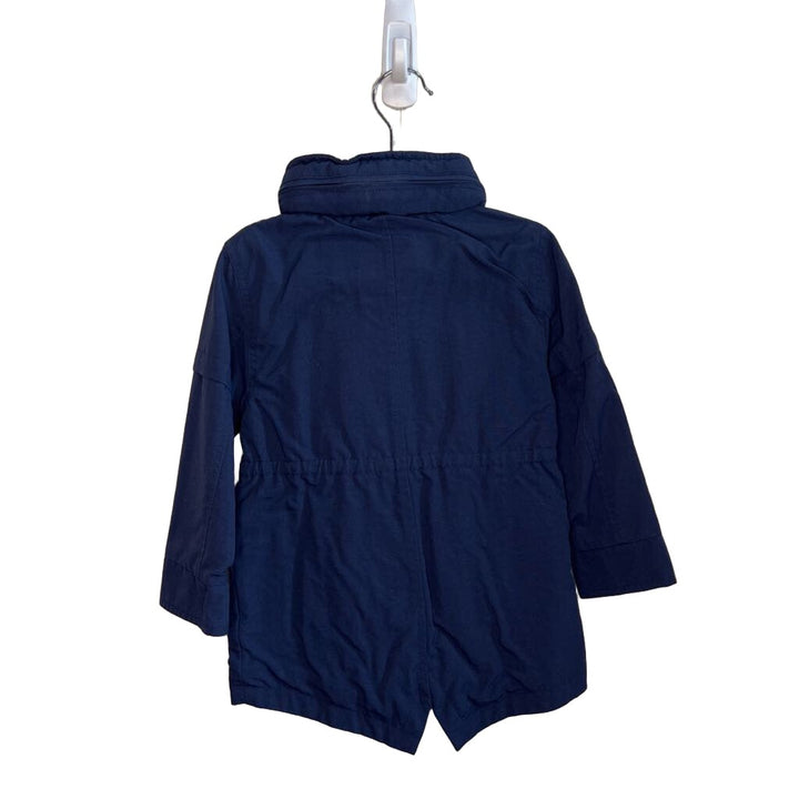 Zip and Snap Button Jacket + Hood