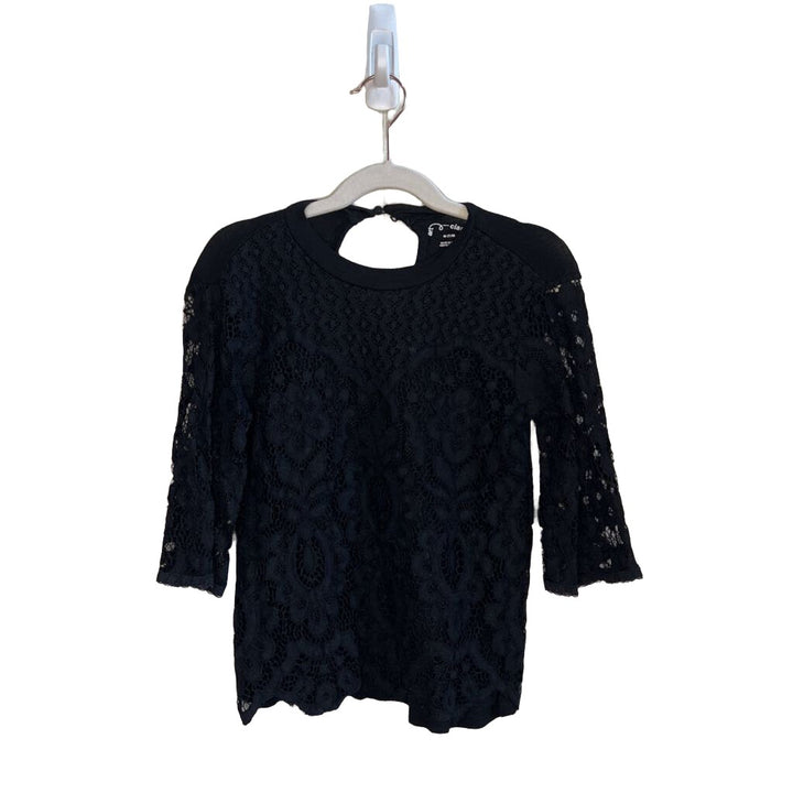 LS Laced Blouse