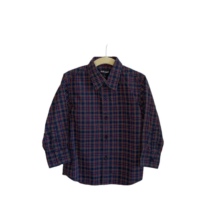 LS Checkered Button Up