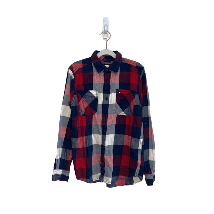 LS Collared Button Down / Checkered